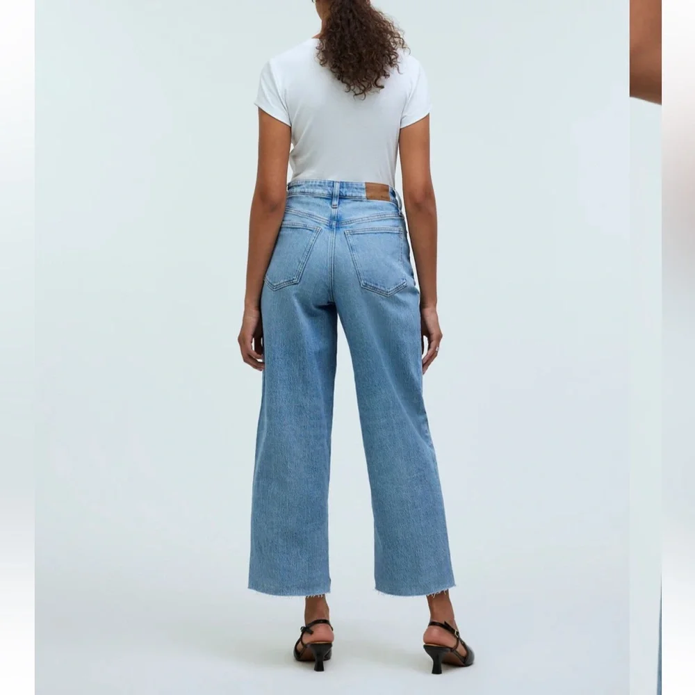 Madewell Women's Blue Flare & Wide Leg Jeans - Picture 4 of 13